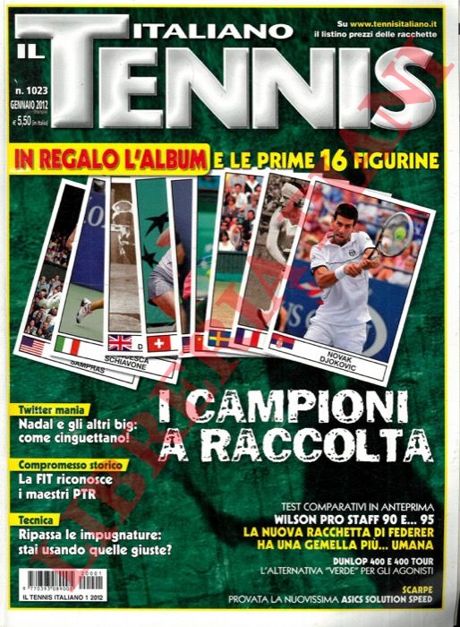 - - Il tennis italiano. 2012.