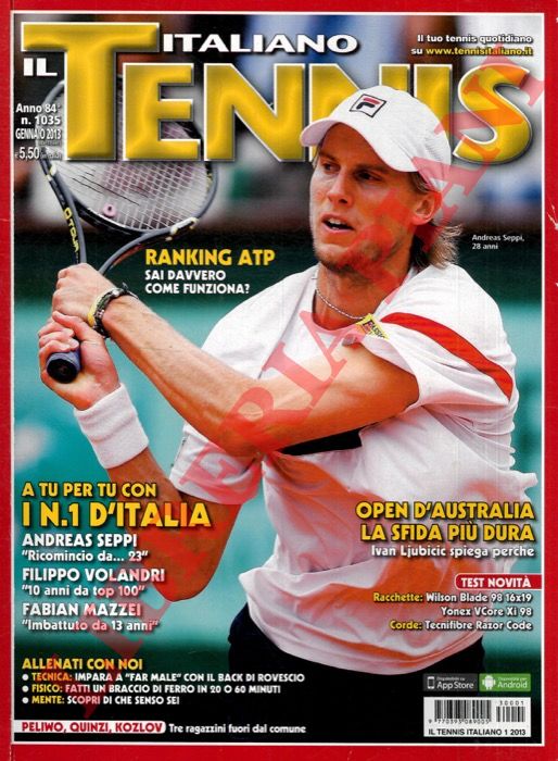 - - Il tennis italiano. 2013.
