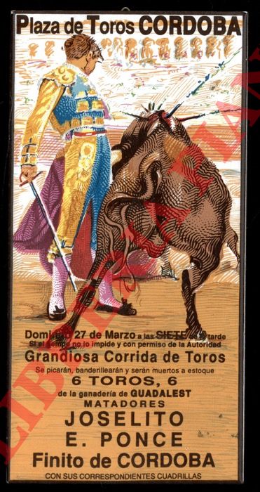 Plaza de Toros Cordoba - - Mattonella in ceramica smaltata