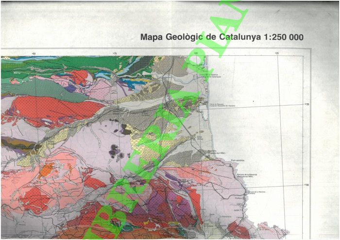 - - Mapa Geolgic de Catalunya.