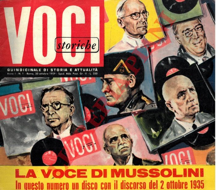 - - Voci storiche. Quindicinale di storia e attualit.