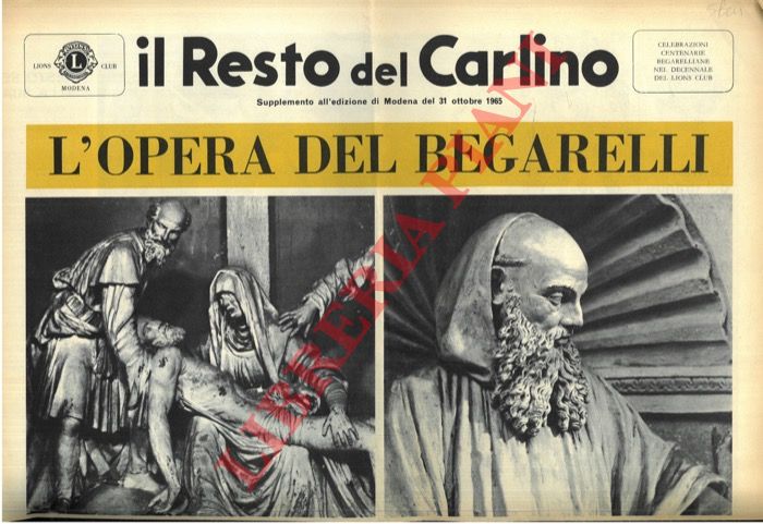 - - L'opera del Begarelli.
