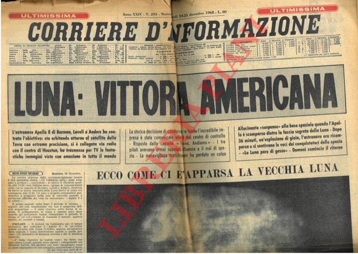 - - Luna : vittoria americana.