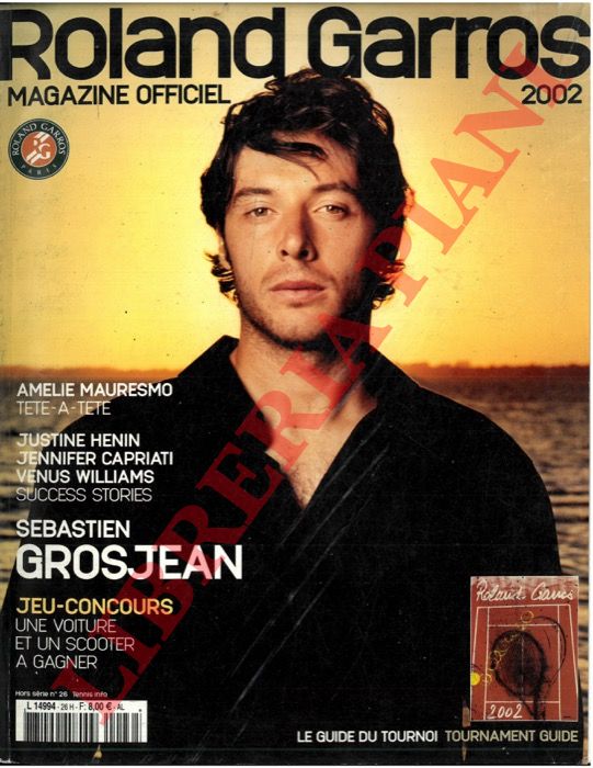 - Roland Garros 2002. Magazine officiel.