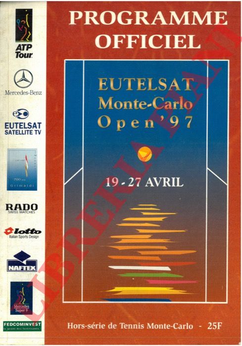 - - Monte Carlo Open 1997. Programme ufficiel.