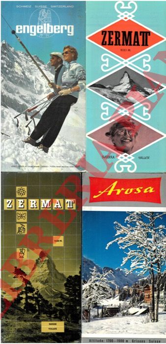 - - Zermatt (2) -  Engelberg - Arosa.