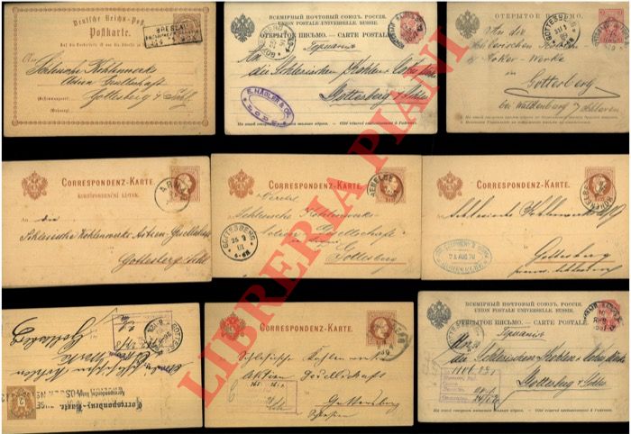 - - Cartoline postali austriache e tedesche.