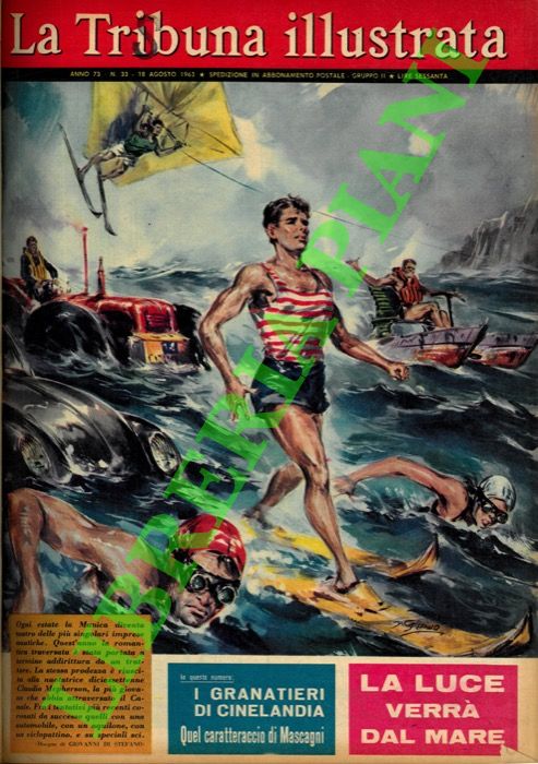 DI STEFANO Giovanni - - Ogni estate la Manica diventa teatro delle pi singolari imprese nautiche. Quest'anno la romantica traversata  stata portata a termine addirittura da un trattore. La stessa prodezza  riuscita alla nuotatrice diciassettenne Claudia Mcpherson, la pi giovane che abbia attraversato il Canale.