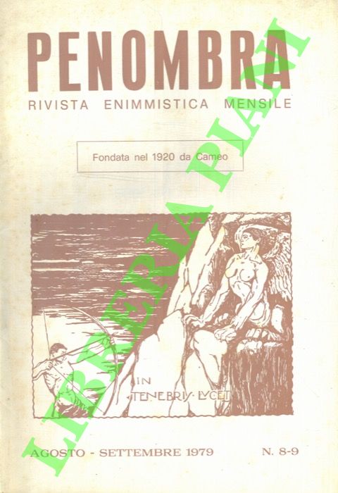 - - Penombra. 1979. Premiata rivista enigmistica mensile illustrata.