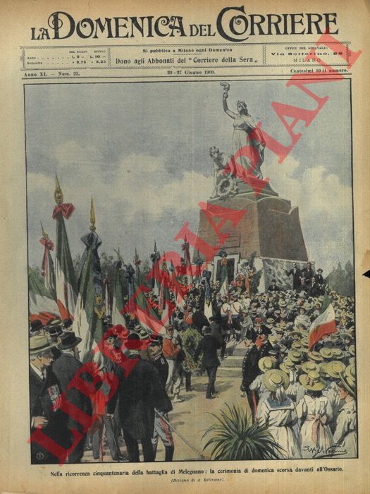 BELTRAME A. - - Cerimonia per il cinquantenario della battaglia. 