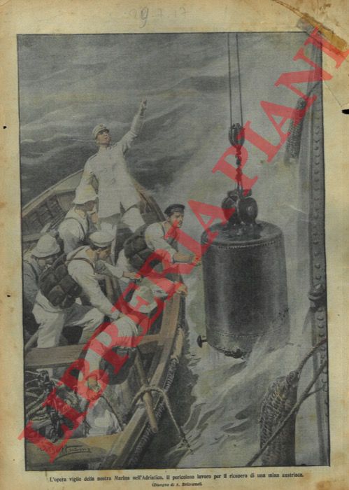 BELTRAME A. - - Il recupero di una mina austriaca in Adriatico.