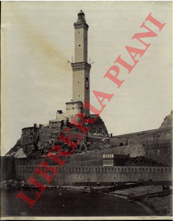 A. Noack. Genova - - Genova. La Lanterna.