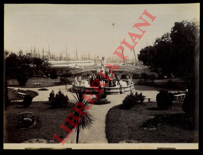 A. Noack. Genova - - Genova. Giardini del Palazzo Doria.