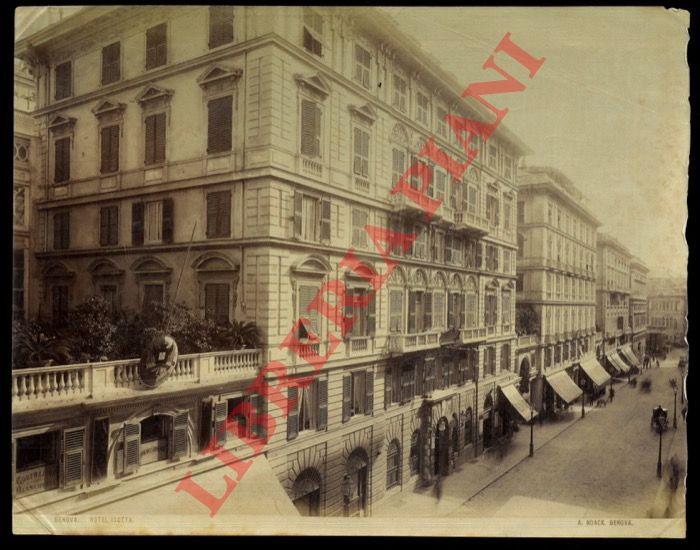 A. Noack. Genova - - Genova. Hotel Isotta.