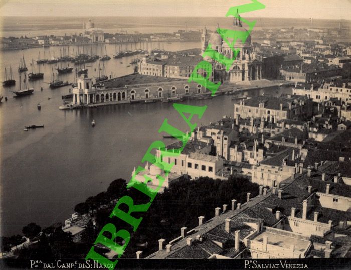 P(aolo) Salviati. Venezia - - Venezia. Panorama dal Campanile di S. Marco.