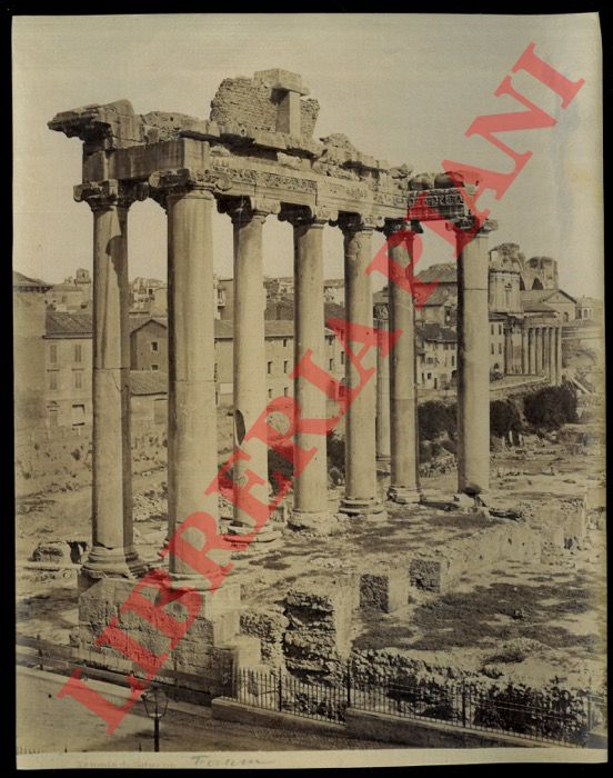 - - Roma. Tempio di Saturno (al Foro Romano).