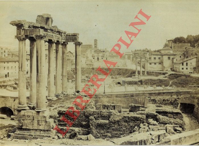 - - Roma. Tempio della Concordia al Foro Romano.