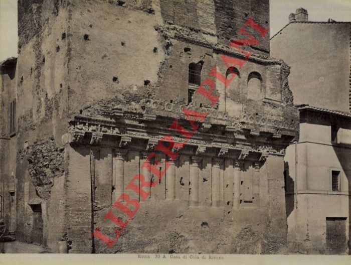 - - Roma. Casa di Cola di Rienzo.