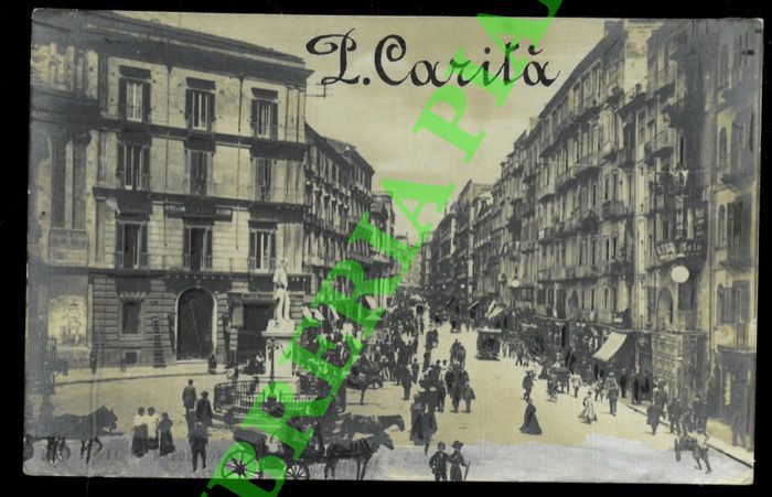 - - Napoli. Piazza Carit.