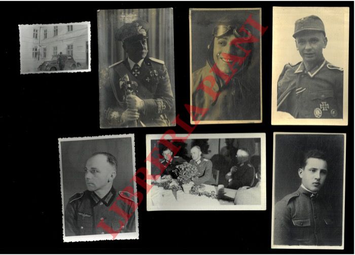 - - Militari tedeschi (anni '40) aviatore, ufficiale, soldato (italiani).