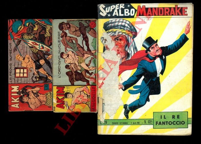 - - Akim.N 648, 710. - SuperAlbo Mandrake. N. 132.