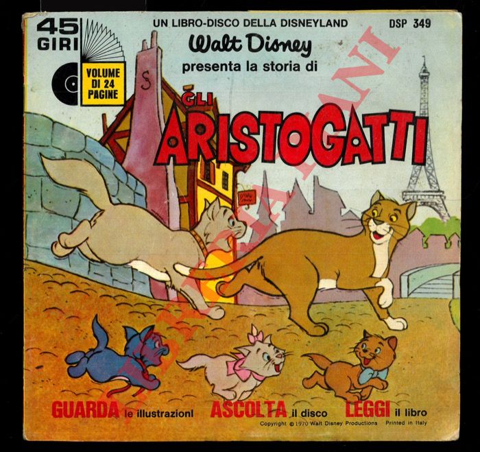 DISNEY Walt - - Gli Aristogatti.