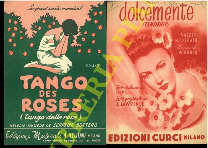 - - Spazzacamino - Alborada nueva - Amore baciami baciami - L'ultima volta che vidi Parigi - Tango des roses - Dolcemente (Tenderly).