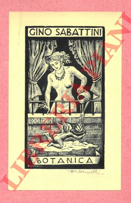 - - Ex libris : BALDINELLI Armando -