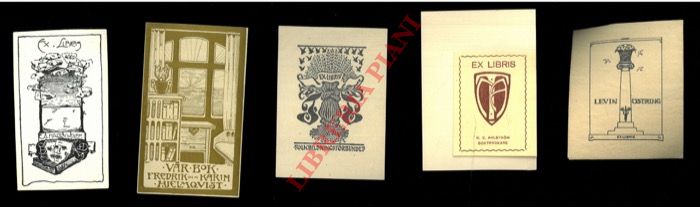 - - Ex libris : LIBERTY, JUGENDSTIL, aut similia -