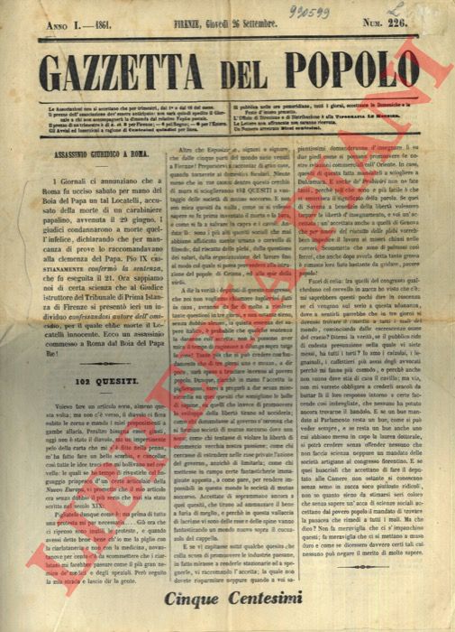 - - Gazzetta del Popolo.