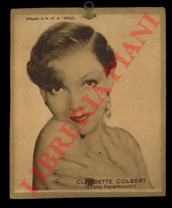 Foto Paramount - - Claudette Colbert.