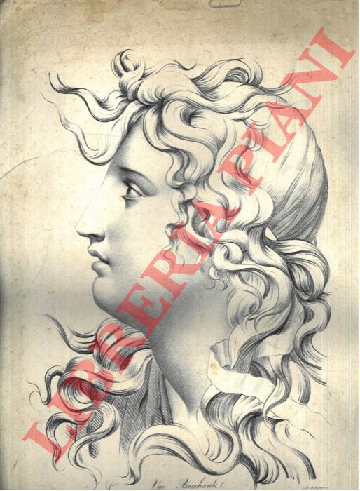 Planat, Marine, Ducarme (incisore) - - Une baccante.