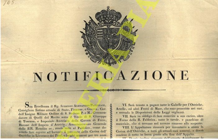 - - Affitto all'incanto per tre anni della 