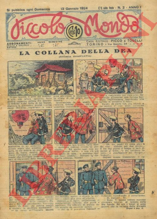- - Piccolo mondo. 1924.