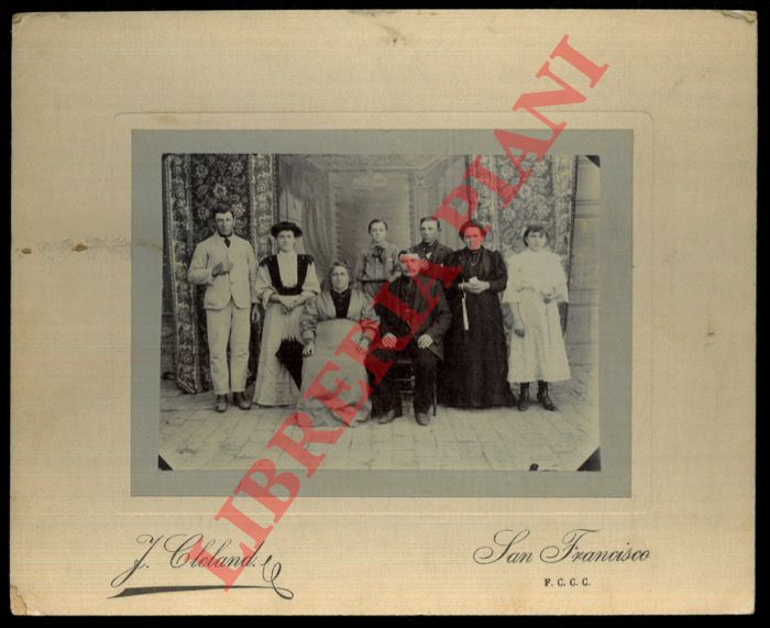 F. Cleland. San Francisco - - Foto di famiglia italo - americani. (Famiglia Puggio)
