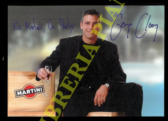 No Martini, No party. - George Clooney.