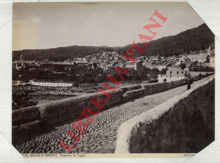 Edizioni Brogi - - Riviera di Ponente. Panorama di Taggia.