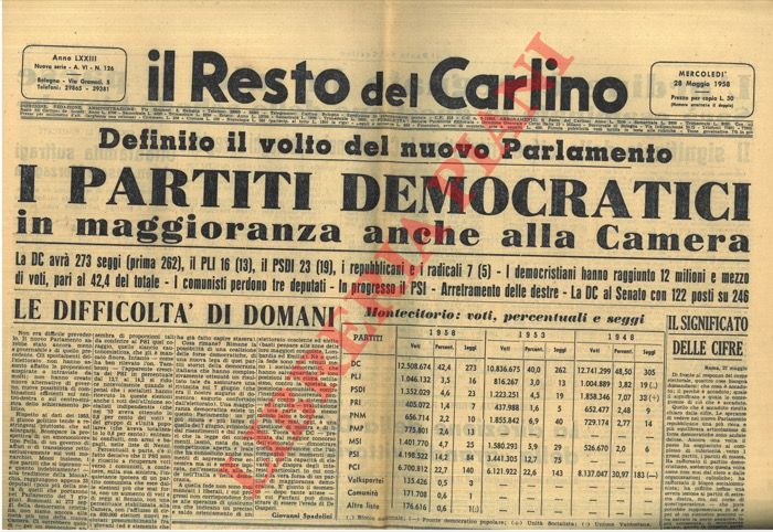 - - Berlino, Kruscev, politica italiana, ecc.