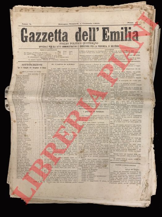 - - Gazzetta dell'Emilia. 1869.