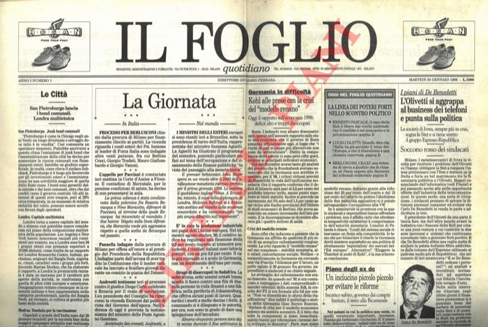 - - il Foglio.