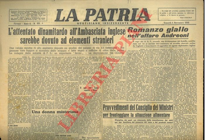 - - La Patria.