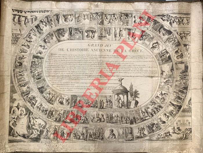 BASSET - - Grand Jeu de l'Histoire Ancienne de la Grce.