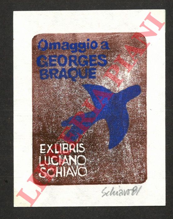 - - SCHIAVO Luciano - Omaggio a Georges Braque.