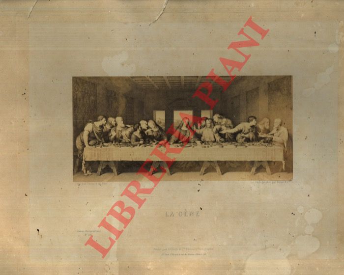 Donas & C. Paris - - La cene. (L'ultima cena di Leonardo da Vinci)