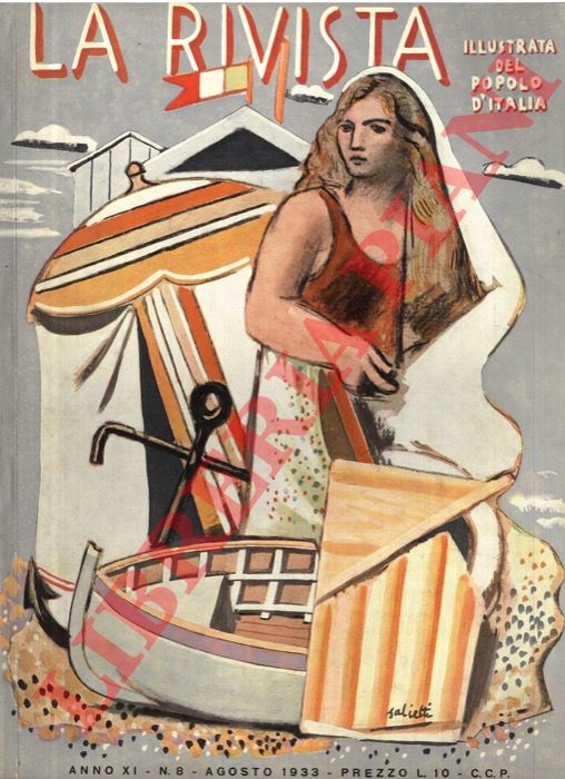 - - La rivista illustrata del popolo d'Italia. N. 8, 1933.