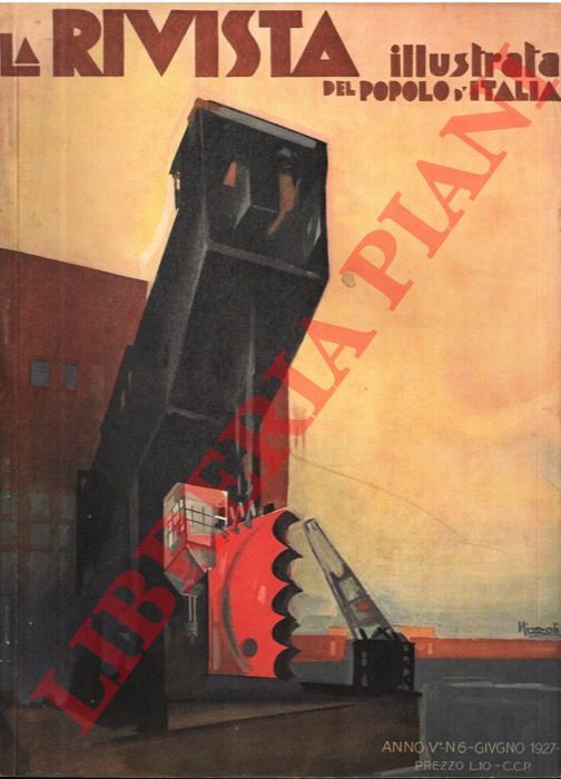 - - La rivista illustrata del popolo d'Italia. N. 6, 1927.