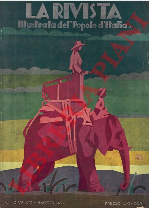 - - La rivista illustrata del popolo d'Italia. N. 5, 1928.