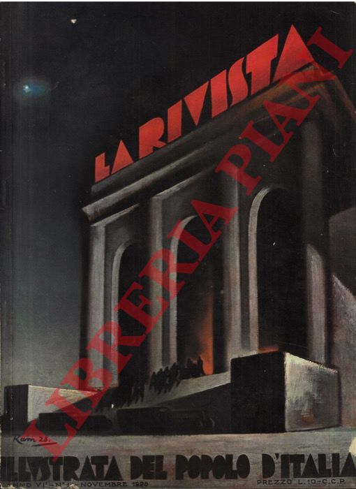 - - La rivista illustrata del popolo d'Italia. N. 11, 1928.
