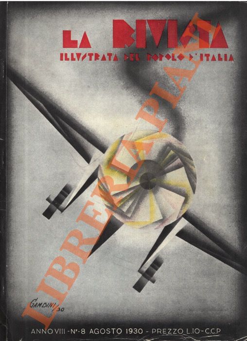 - - La rivista illustrata del popolo d'Italia. N. 8, 1930.