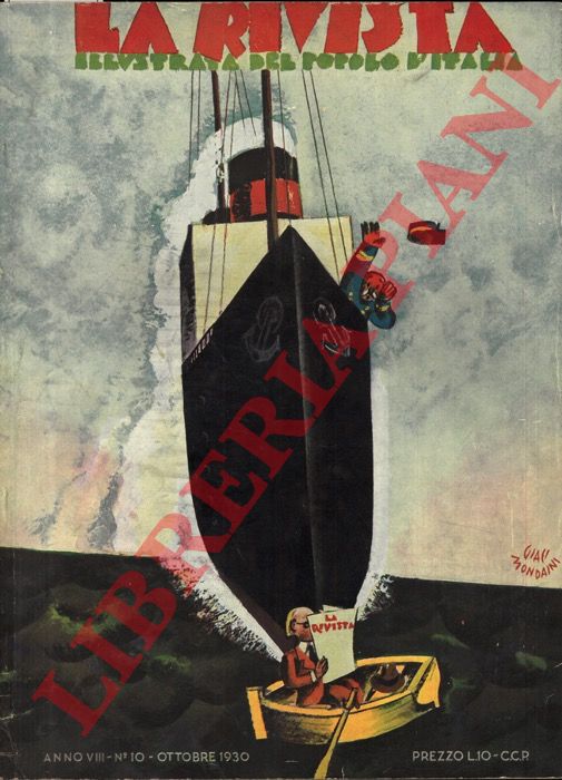 - - La rivista illustrata del popolo d'Italia. N. 10, 1930.
